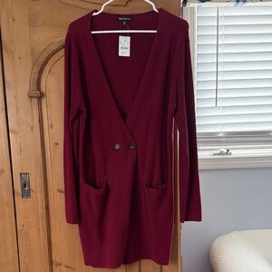 J. Crew Mercantile Burgundy Sweater